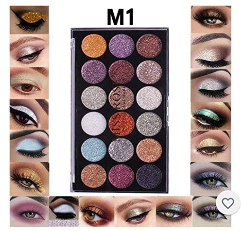 Miss Rose 18 Color Glitter Eyeshadow Palette Set 1 Image 2