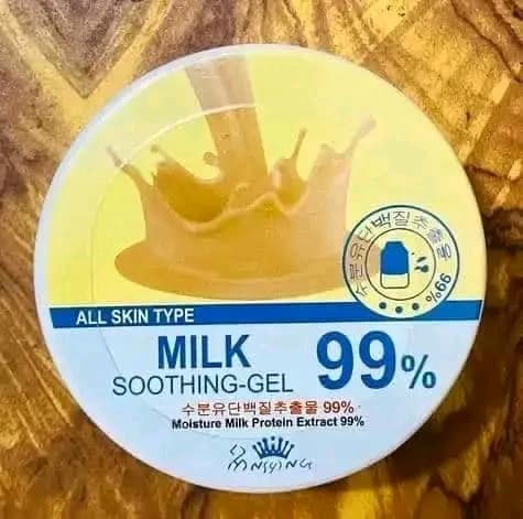 Milk Soothing Gel 99% 300ml - Made in Korea Image 1