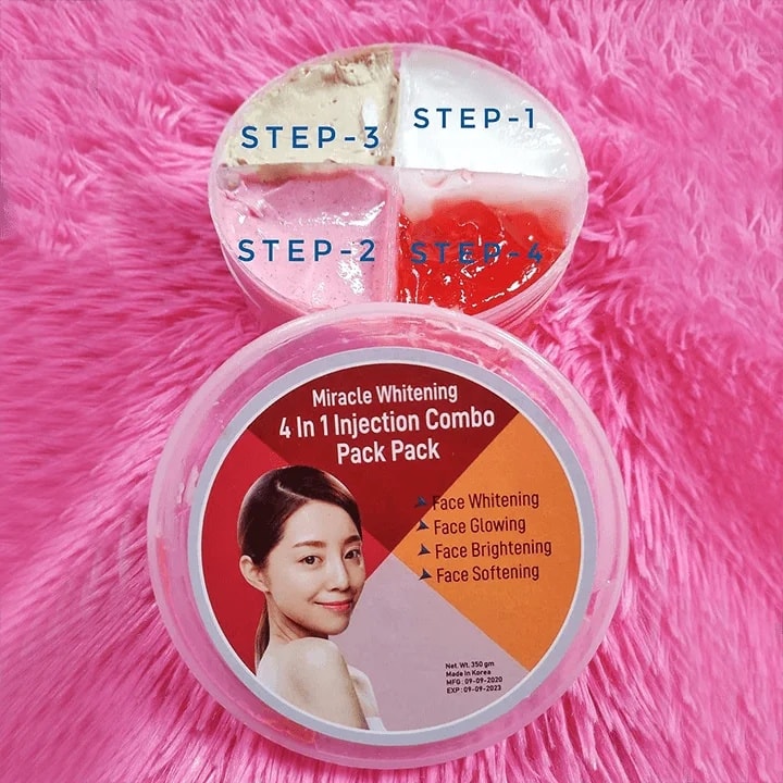 Collagen Whitening 4 in 1 Combo Face Pack Image 1