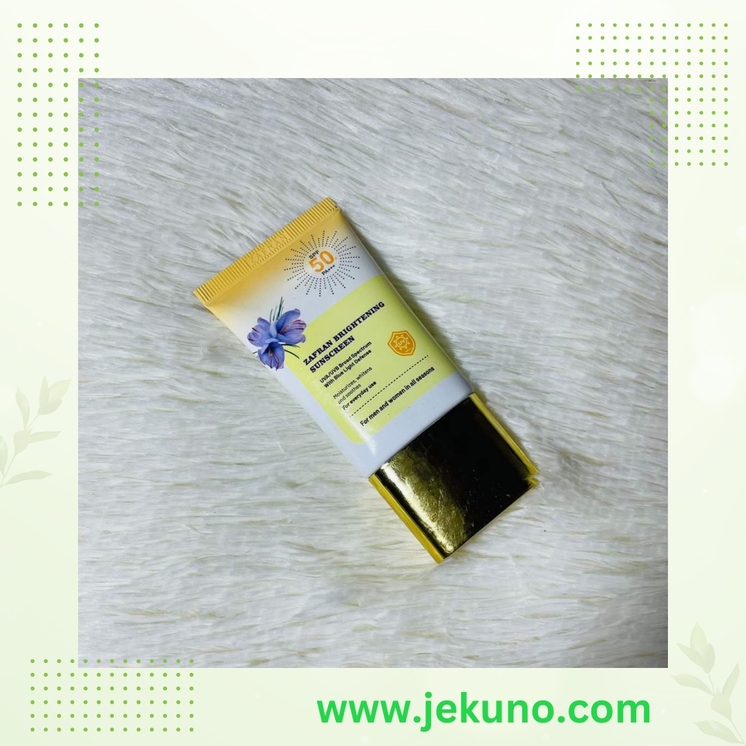 Zafran Brightening Sunscreen (SPF-50)